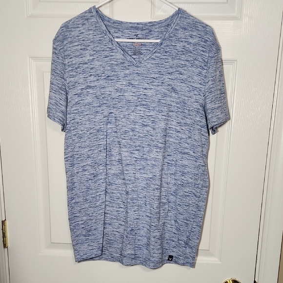 American Eagle Outfitters Blue Short Sleeve Tee - Picture 1 of 6